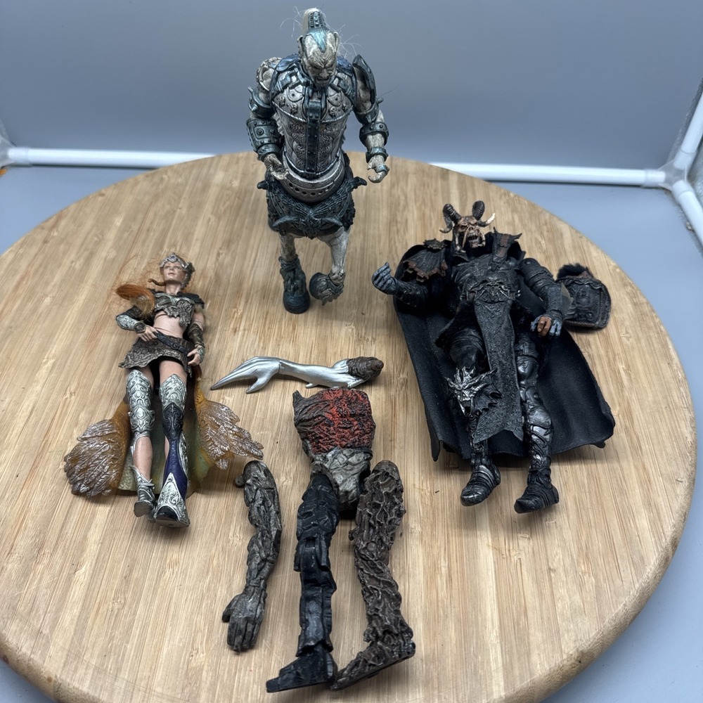 McFarlane Toys' Spawn Dark Ages / Viking Age Lot Of 4